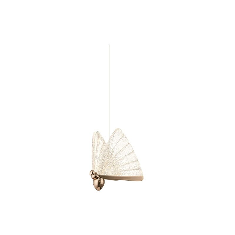 foto del prodotto butterfly una moderna lampada a sospensione a led