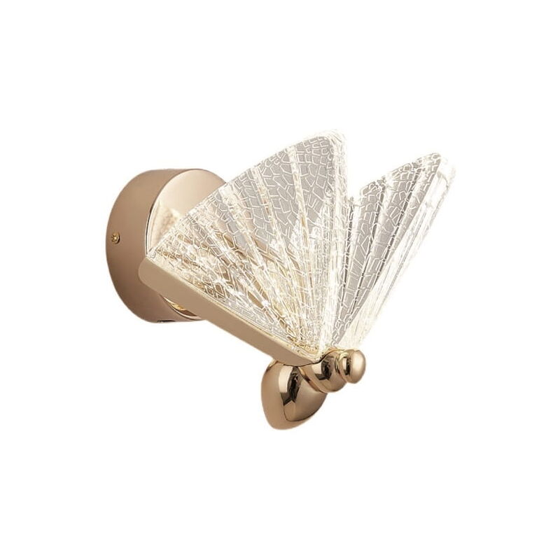 foto del prodotto butterfly una moderna lampada da parete a led
