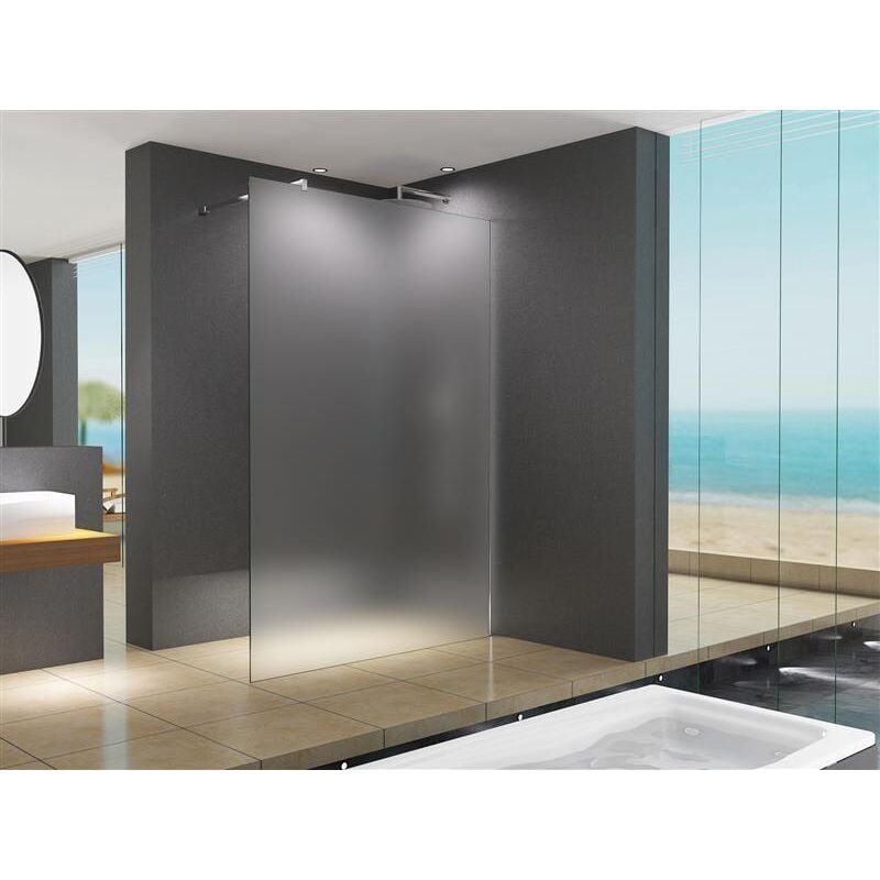 foto del prodotto buylando glaswerk westfalen lily 158x200 cm walk in duschwand satiniert 10mm