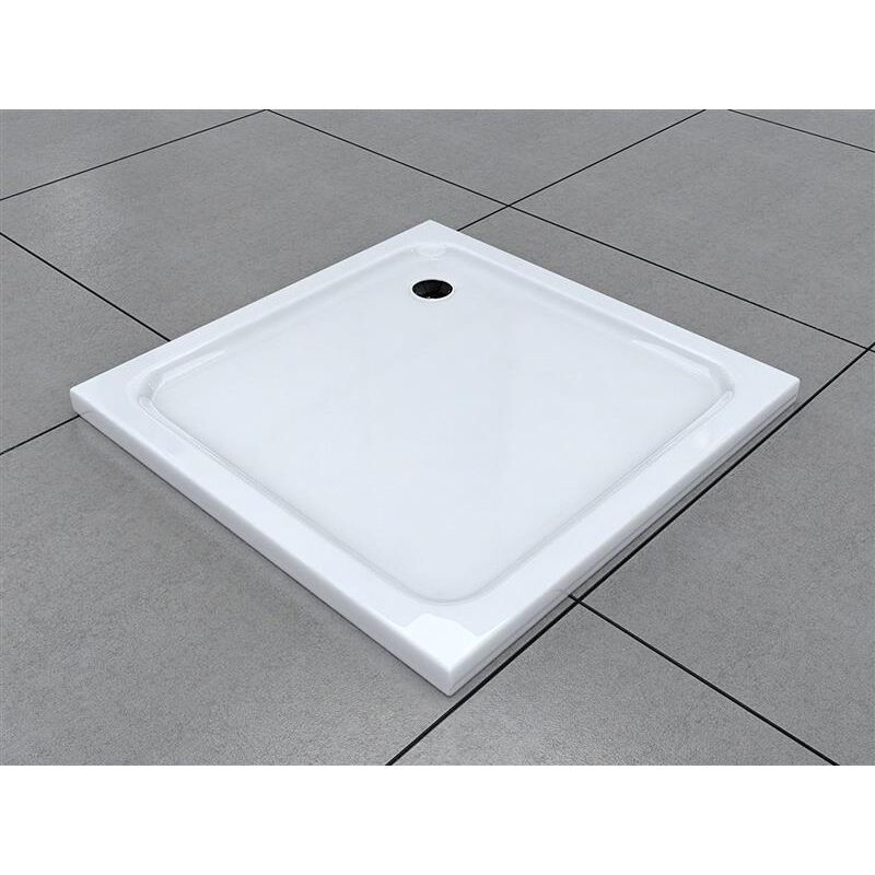 foto del prodotto buylando piatto doccia quarto 100x100 cm piatto doccia piatto in acrilico con altezza 5 cm