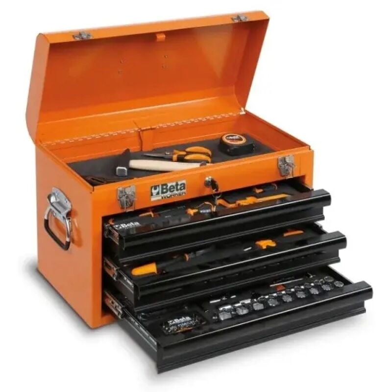 foto del prodotto bw 2200e 21 cassetta portatile 3 cassetti con assortimento 159 pz. beta