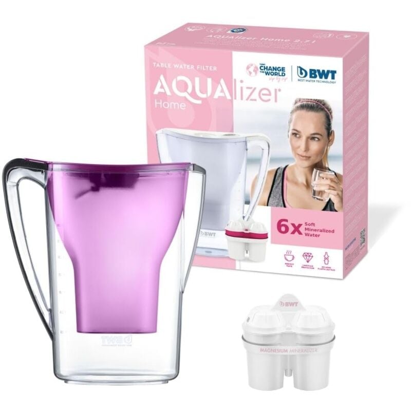 foto del prodotto bwt 8801506 jarra agua tipo brita, viola, 11.5 cm