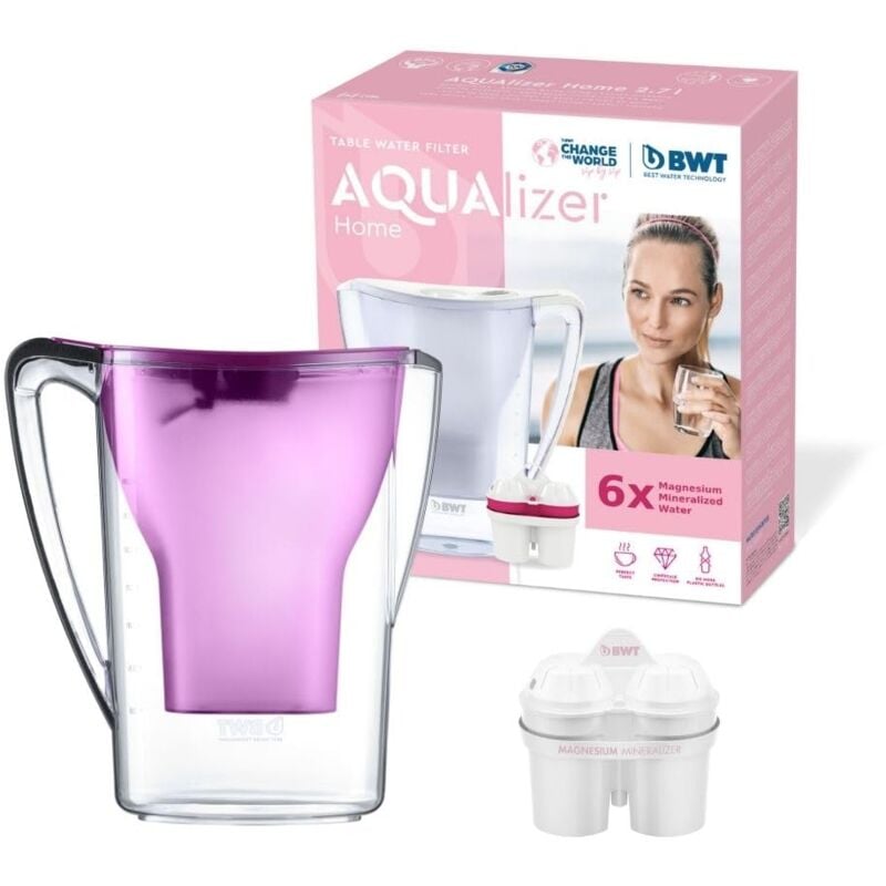 foto del prodotto bwt 8801511 jarra agua tipo brita, viola, 11.5 cm