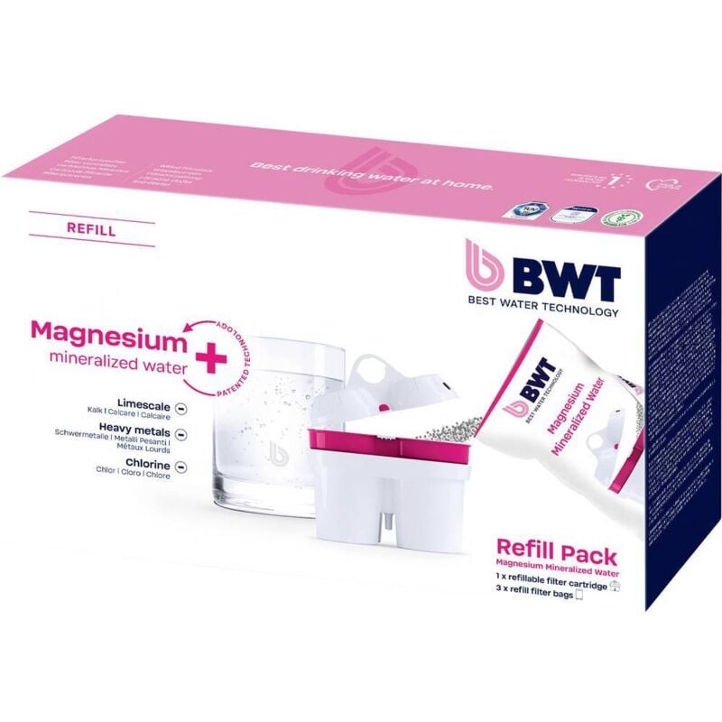 foto del prodotto bwt filtro con tecnologia brevettata al magnesio mg2 