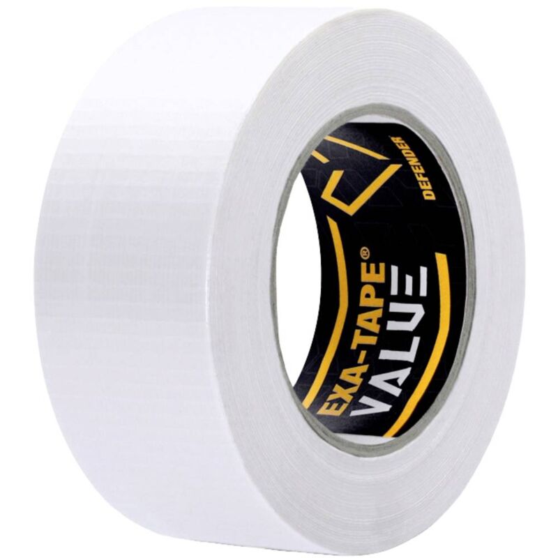foto del prodotto by adam hall exa tape value w 50 dtexavw50 nastro adesivo bianco l x l 50 m x 50 mm 1 pz. defender