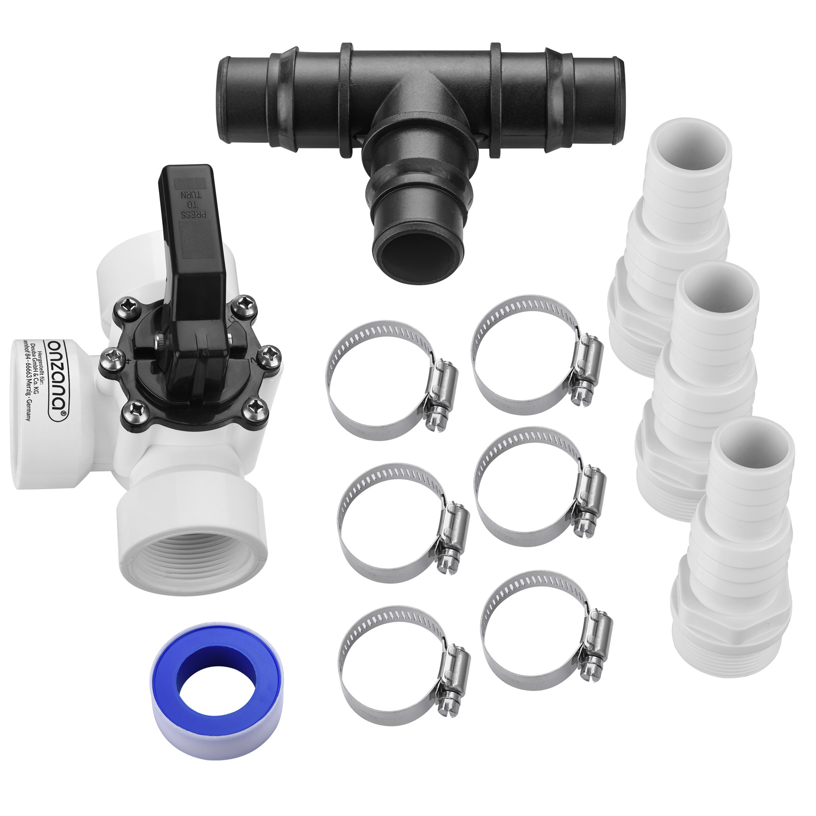 foto del prodotto bypass set 12 pz adattatore per piscina