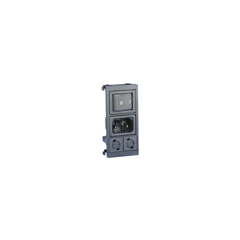 foto del prodotto bzv03 z0000 72 connettore iec maschio 10a 250v bulgin