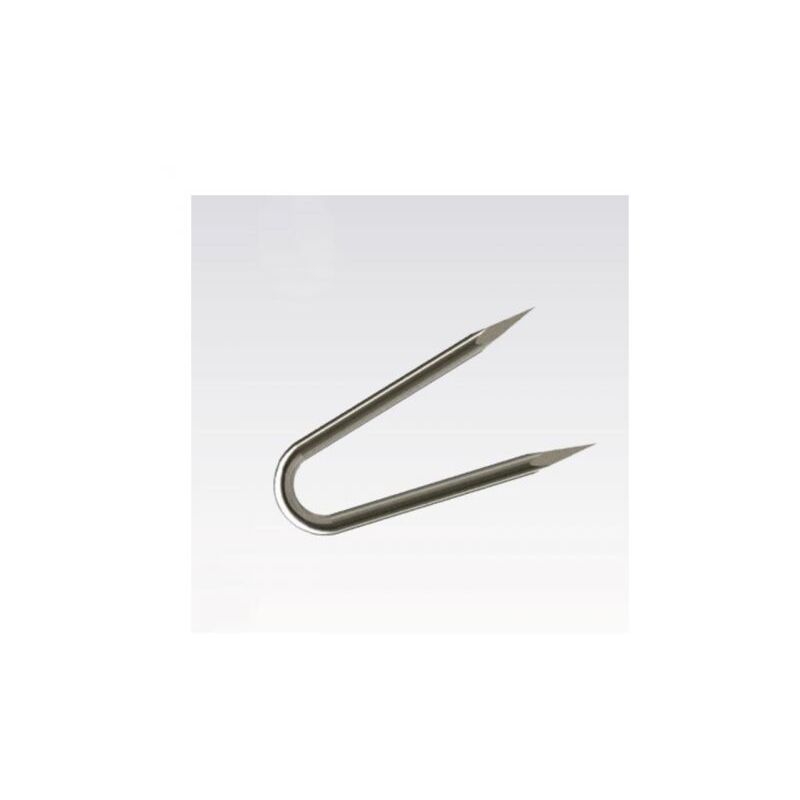 foto del prodotto c chiodi cambrette doppia punta a u bl.100g 14x25 6 sc