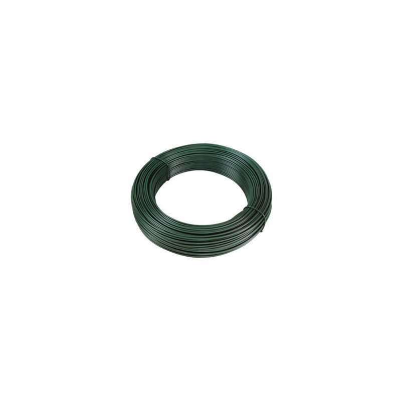 foto del prodotto c filo plastificato tensione 2.0 2.8mm 100mt verde