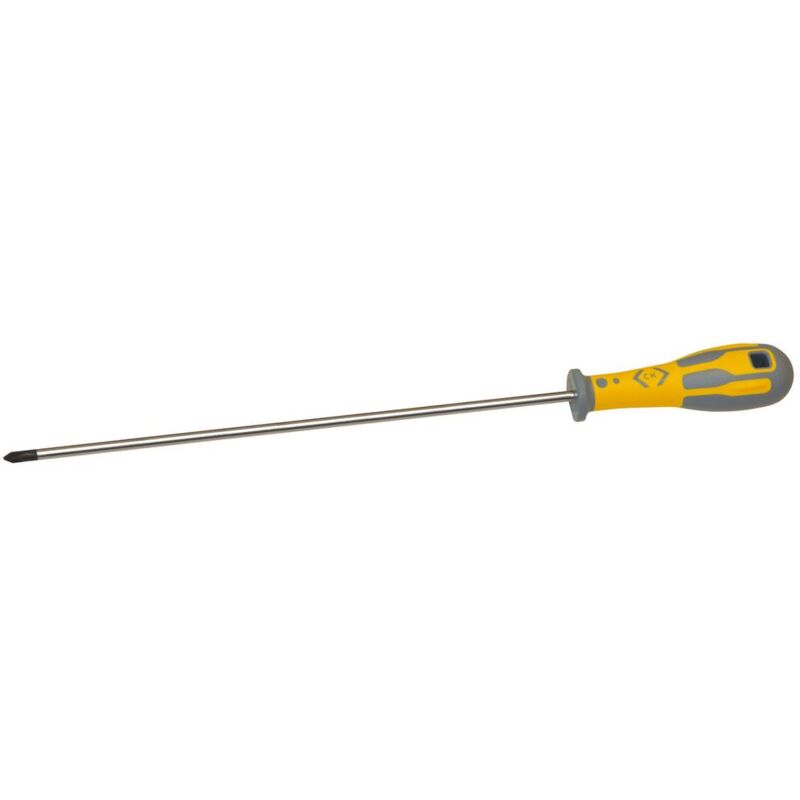 foto del prodotto c.k magma c.k dextro t49112 1250 officina e meccanica cacciavite a croce ph 1 lunghezza della lama 250 mm din iso 8764
