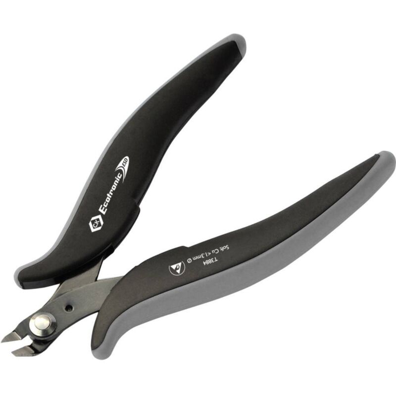 foto del prodotto c.k magma c.k ecotronic t3884 esd tronchesino di precisione per elettronica senza sfaccettature 132 mm