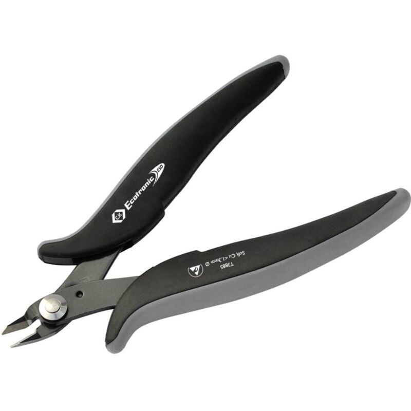 foto del prodotto c.k magma c.k ecotronic t3885 esd tronchesino di precisione per elettronica senza sfaccettature 139 mm