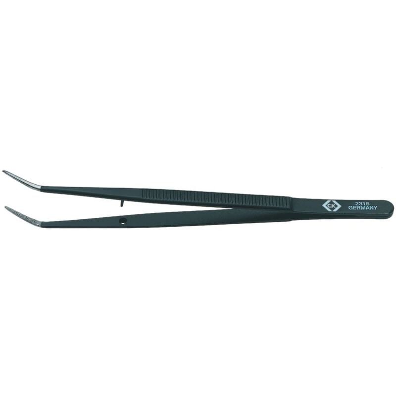 foto del prodotto c.k magma c.k t2315 pinzetta di precisione acuminate, piegate, fini 150 mm