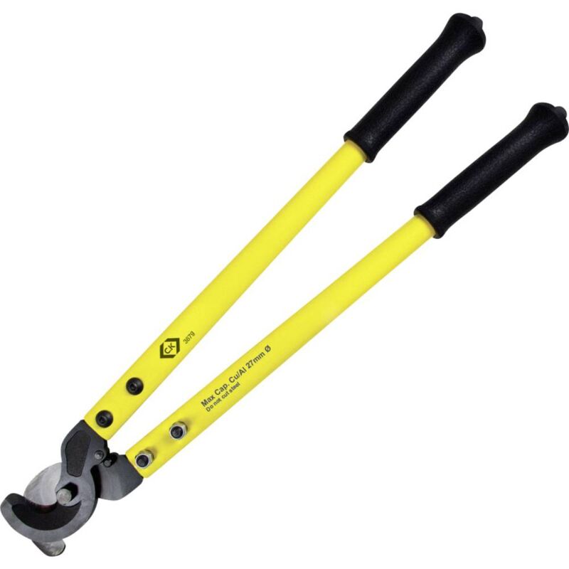 foto del prodotto c.k magma c.k t3679 forbici per cavi adatto per isolamento cavi in alluminio e rame, fili singoli e multipli 27 mm