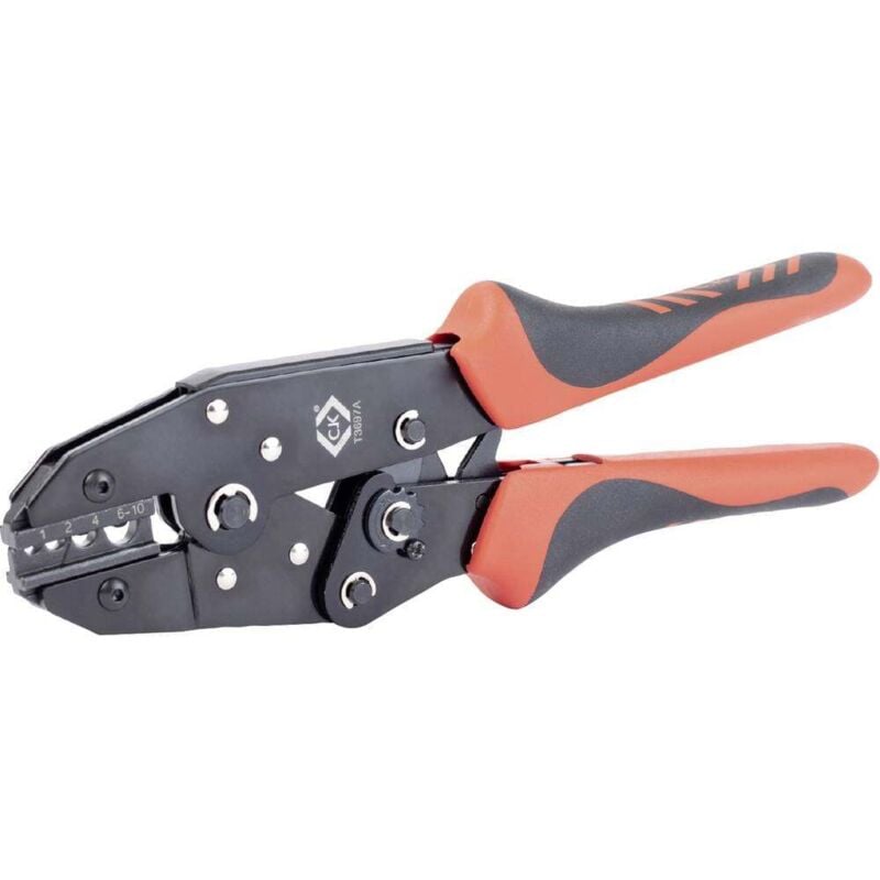 foto del prodotto c.k magma - c.k t3697a pinza crimpatrice connettore non isolato 1 fino a 10 mm