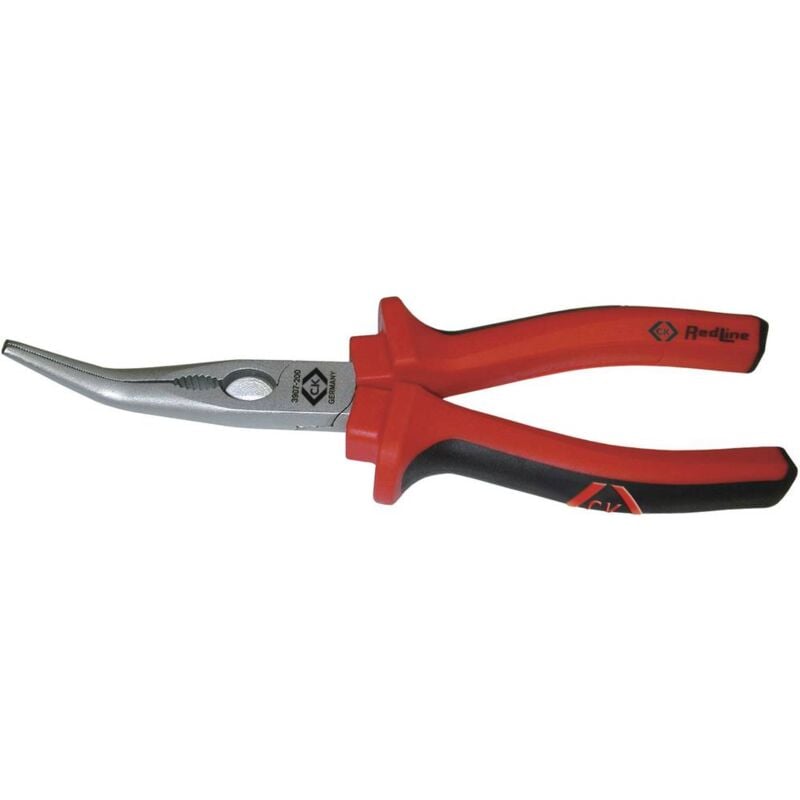 foto del prodotto c.k magma c.k t3907 8 pinza redline 450 a becchi lunghi curvi 200 mm