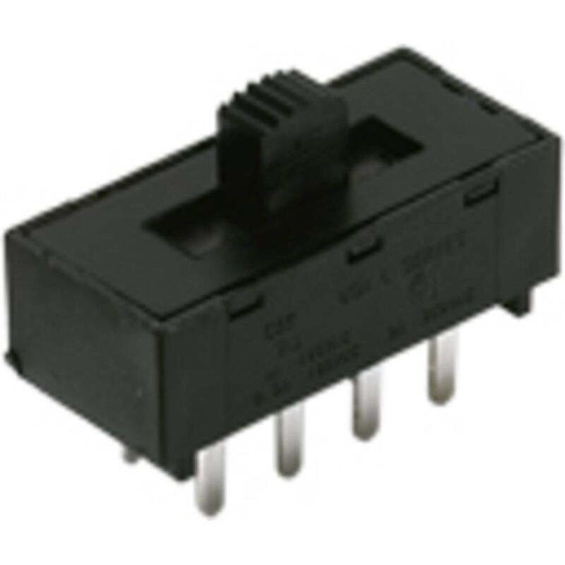 foto del prodotto c k switches l204011ms02q interruttore a slitta 125 v 4 a 2 x on on on on 1 pz. bulk