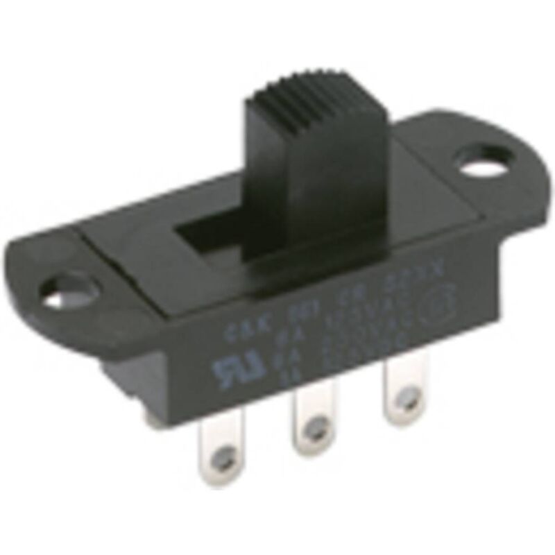 foto del prodotto c k switches s602031ms08q interruttore a slitta 125 v 12 a 2 x on on 1 pz. bulk