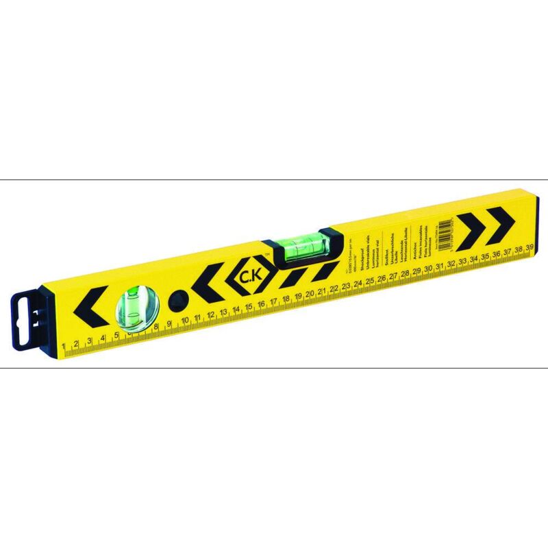 foto del prodotto c.k t3494 32 livella a bolla in metallo leggero 80 cm 0.5 mm m