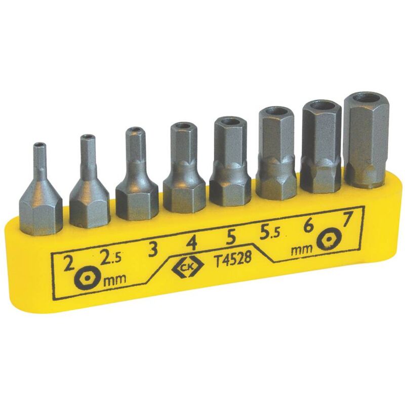 foto del prodotto c.k t4528 kit inserti 8 parti brugola interna bo