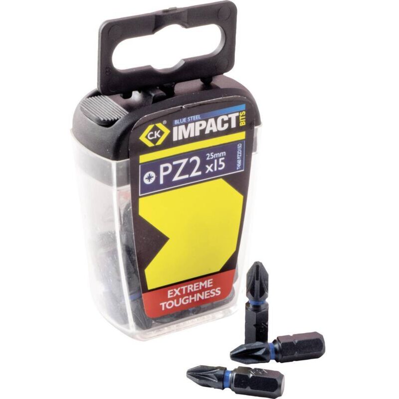 foto del prodotto c.k t4560 pz2d15 kit inserti 15 parti croce pozidriv tecnologia torsion control