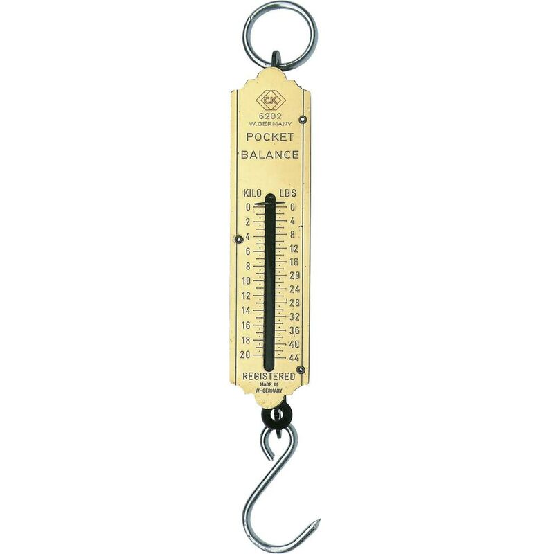 foto del prodotto c.k t6202 044 bilancia a molla portata max. 20 kg