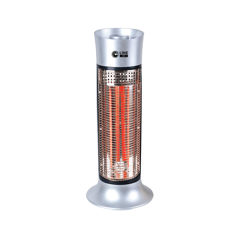 foto del prodotto c stufa a torre con lampade al carbonio oscillante 450 900w