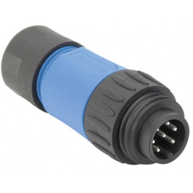 foto del prodotto c016 10h006 010 10 connettore circolare spina dritta tot poli 6 pe serie connettore circolare c016 1 pz. amphenol
