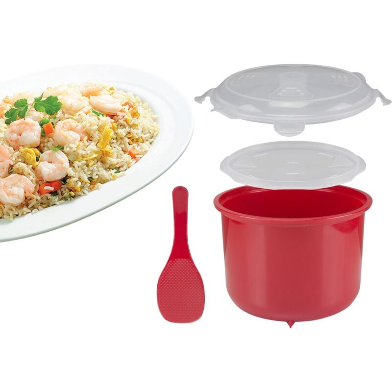 foto del prodotto c106cas001 cuociriso microonde da 2.6l cuoci riso, cereali, legumi, couscous al microonde, bpa free beper