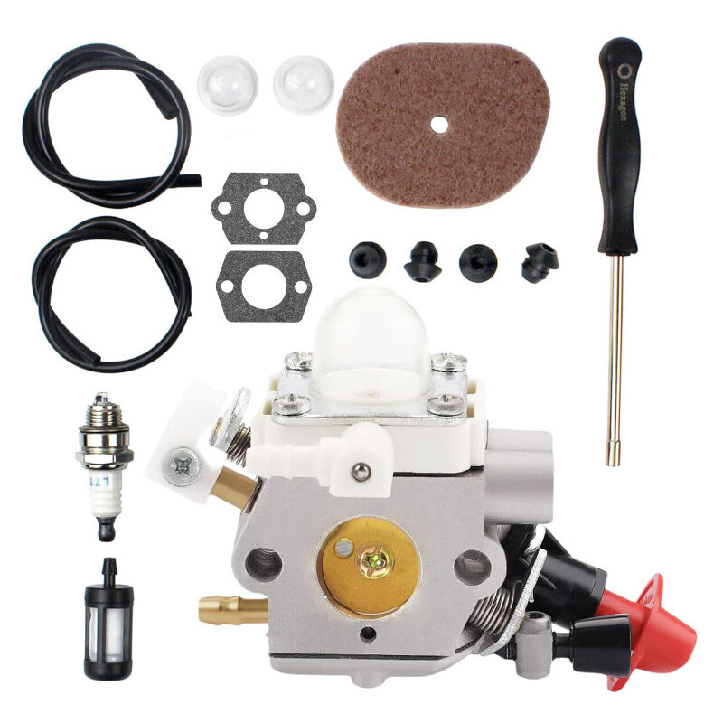 foto del prodotto c1m s267a fs 56rc kit carburatore per stihl fs56rc fs 56 rc fs40 fs50 fs56 fs70 fs50c fs56c fs70c fc56 fc70 ht56 ht56c kn56 km56 km56c trimmer weed