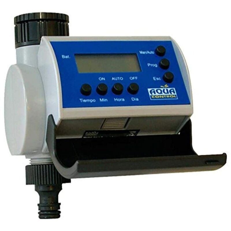 foto del prodotto c4100 programmatore d irrigazione per giardino con display lcd fino a 8 avviamenti al giorno aqua control