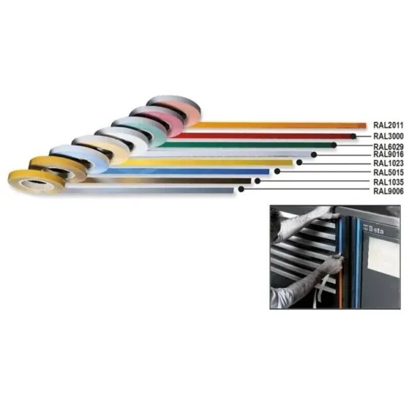 foto del prodotto c55str nastro adesivo colorato silver 9006 beta