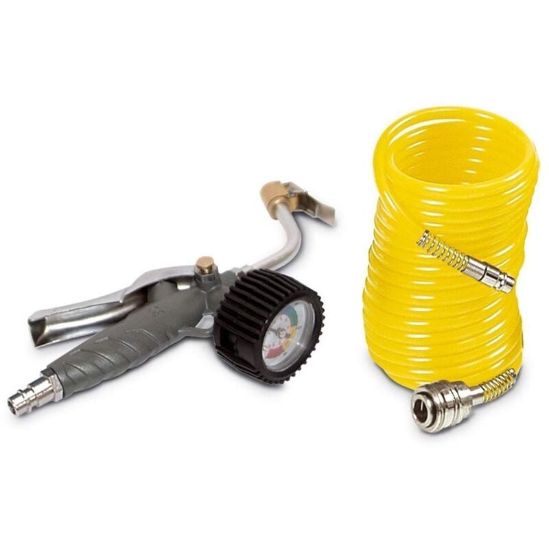 foto del prodotto ca 6718700049 kit aria 5 parti pistola di gonfiaggio, spirale 5 m, 3 ugelli michelin
