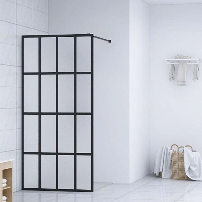 foto del prodotto cabina doccia con schermo in vetro temperato glassato 140x195cm vidaxl