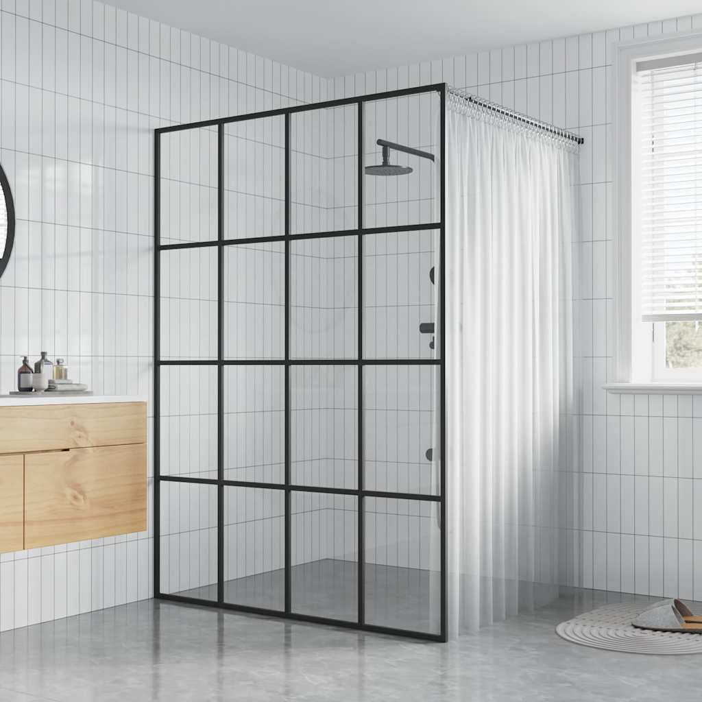 foto del prodotto cabina doccia con vetro temperato trasparente 140x195 cm cod mxl 51575