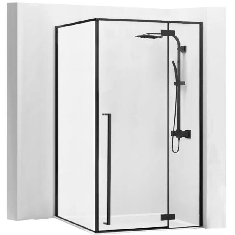 foto del prodotto cabina doccia fargo 80x100 black mat