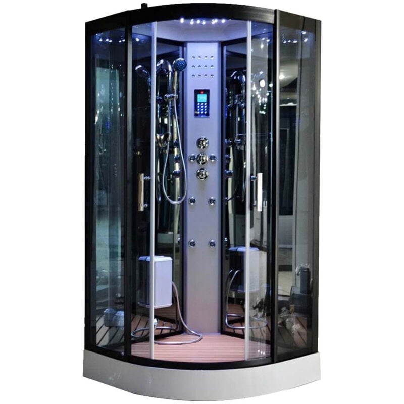 foto del prodotto cabina doccia hammam lutece 100 x 100 cm full optional