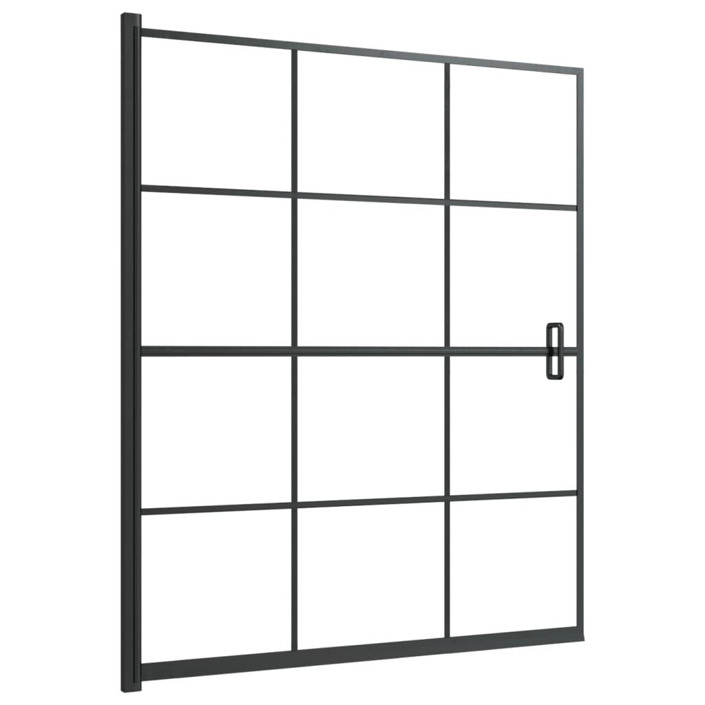 foto del prodotto cabina doccia parete vasca parete doccia cabina vasca accessorio bagno interno casa esg 116 x 140 cm nero 02 0002021