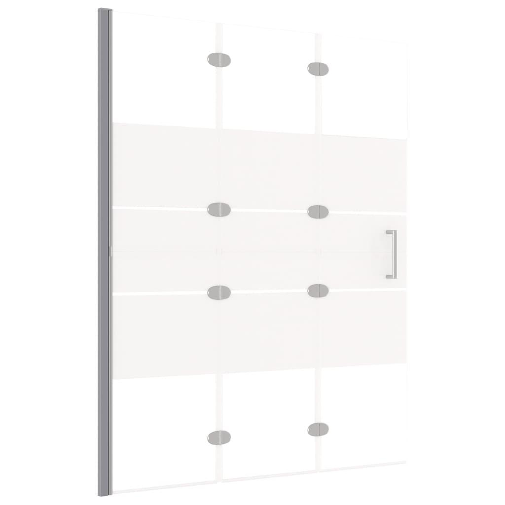 foto del prodotto cabina doccia pieghevole parete vasca parete doccia cabina vasca bagno interno casa esg 100 x 140 cm bianco 02 0002011
