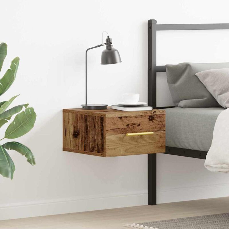 foto del prodotto cabinet da letto a muro in legno vecchio 35x35x20 cm