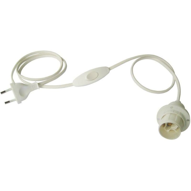 foto del prodotto cablaggio bipolare electraline con portalampada e14 bianco 70520