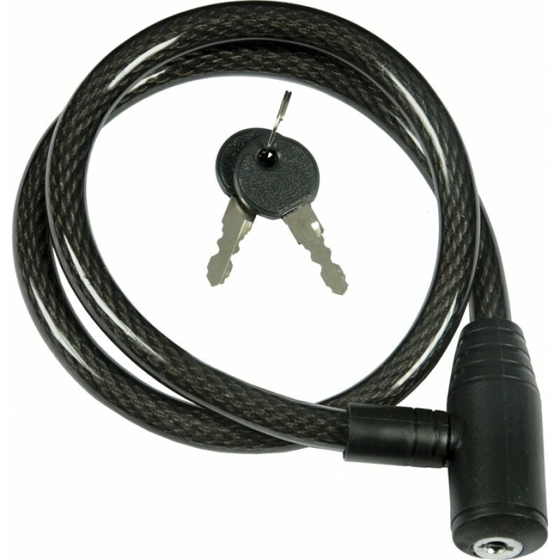 foto del prodotto cable bicicleta con llave 12 mm. x 80 cm.