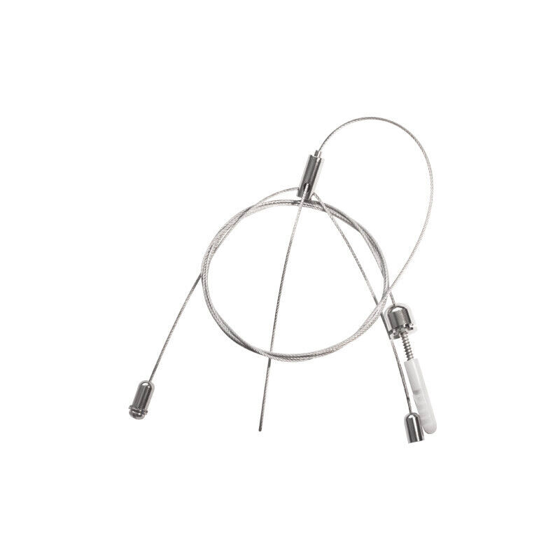 foto del prodotto cable d acciaio doppio suspensione luminosa 1500 mm kit 2 pezzi
