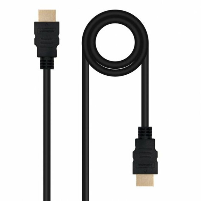 foto del prodotto cable hdmi v2.0 4k 60hz 18gbps a/m-a/m, 10m, nero - nanocable