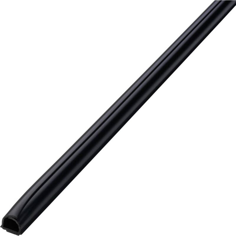 foto del prodotto cablefix 2201 bk canalina passacavi l x l x a 1000 x 8 x 7 mm 4 pz. nero