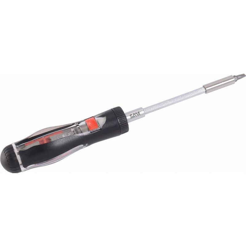 foto del prodotto cacciavite a cricchetto sam outillage con portabit t pe