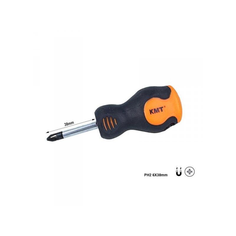 foto del prodotto cacciavite a croce ph2 6x38mm con punta magnetica