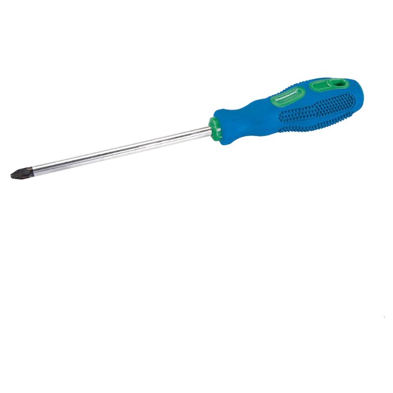 foto del prodotto cacciavite a croce pozidriv ad uso generale pz2 x 100 mm silverline