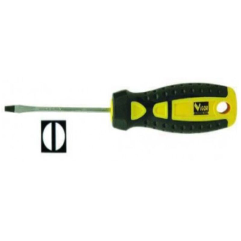 foto del prodotto cacciavite a taglio in acciaiocromo vanadio 5x150mm vigor