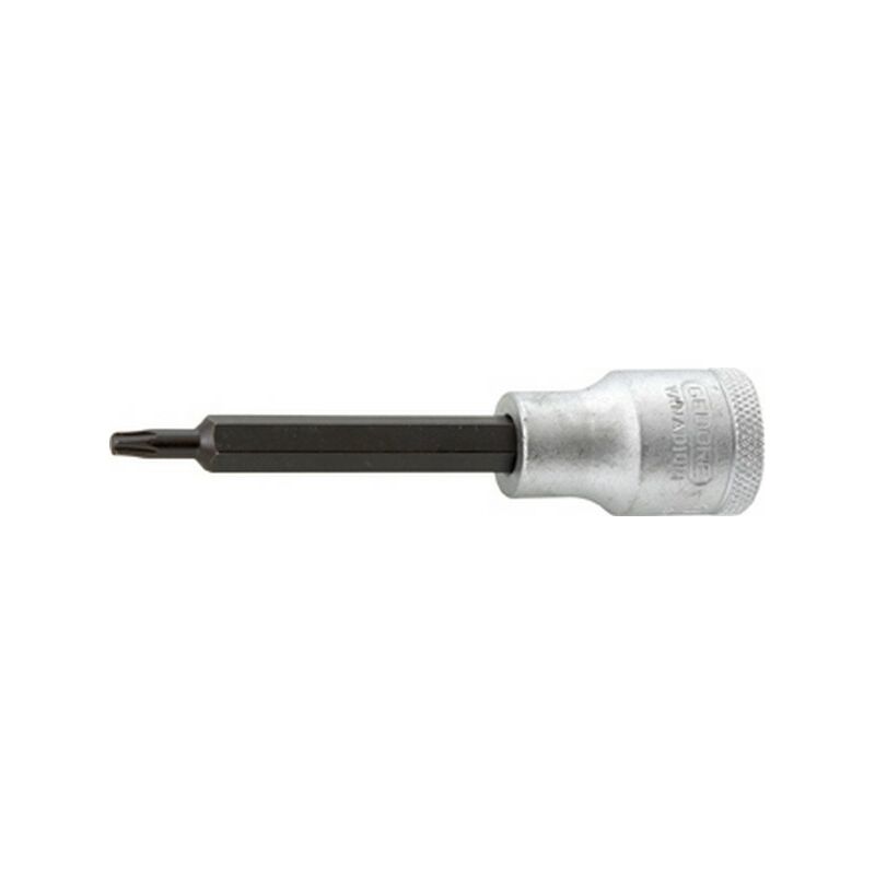 foto del prodotto cacciavite bit 1 2 per torx vite femmina, dimensione t 30, per m6 m7, lunghezza 100 millimetri
